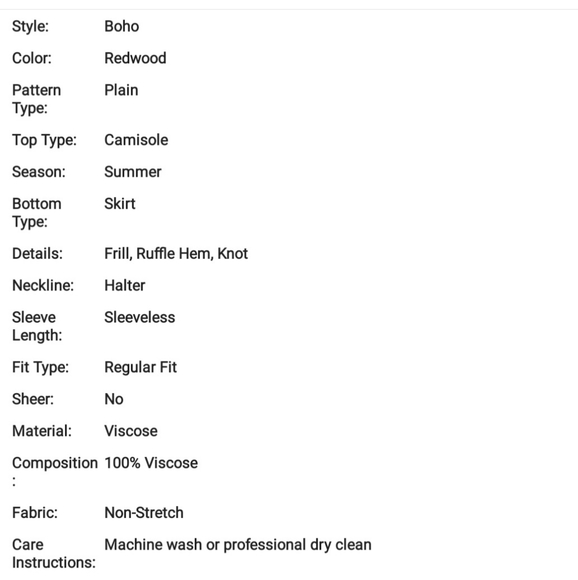 🌹Fall  Skirt Set - Picture 7 of 7